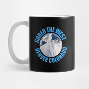 SKI THE WEST- DENVER COLORADO Mug